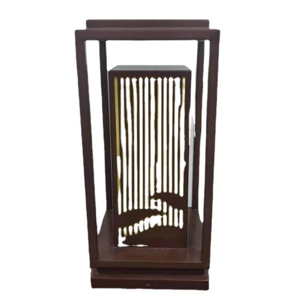 IP 65 Chinese New Style LED Garden Lights with Galvanized sheet Lamp Body for Villa Park
