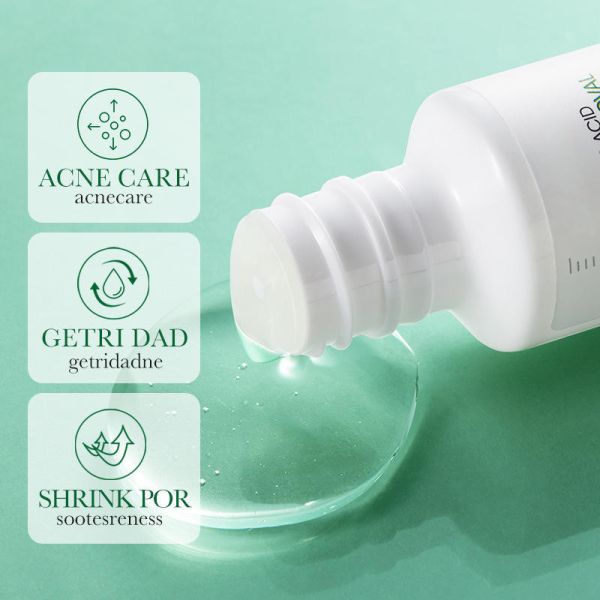 Esencia de Ácido Salicílico Branqueador Sério de Beleza Sério Facial Eliminação de Acne Para Corpo