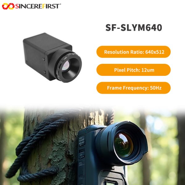 8x Electronic Zoom Vanadium Oxide IR USB2.0 UART Thermal Camera Module