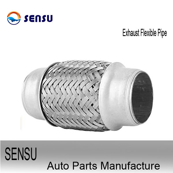 Stainless Steel Exhaust Flexible Pipe Inside Interlock 51mm*100mm