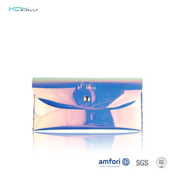 Изготовленный на заказ мешок макияжа холста молнии вокруг сумки холста косметической для женщин