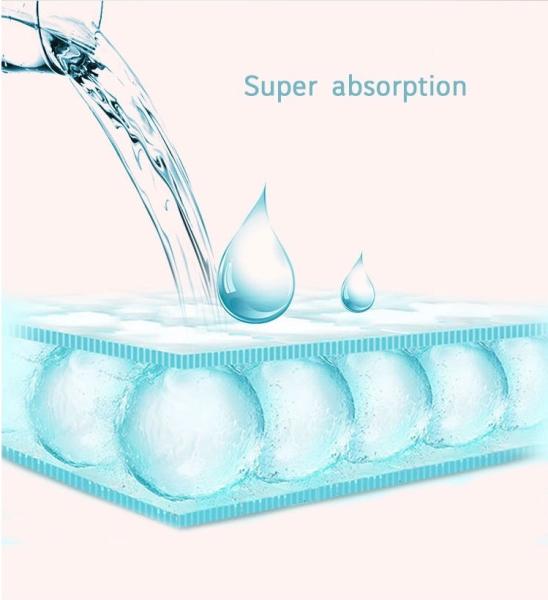 High Absorption Breathable Full Cotton Adult Baby Pant Style Diapers