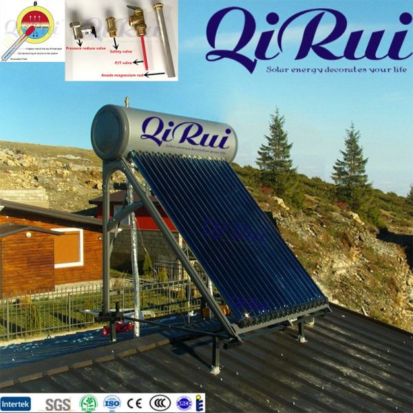 100L-360L Thermosiphon High Pressure Solar Gyser Roof Top Solar Hot Water Heating Boiler