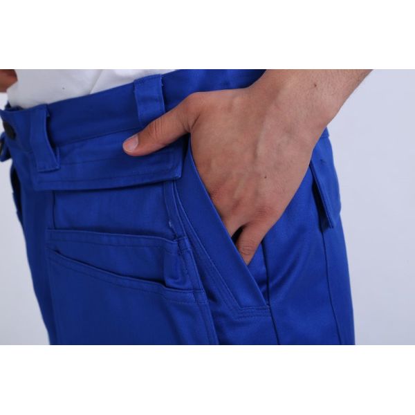 EN11611 химические брюки защитной одежды 350gsm химические устойчивые