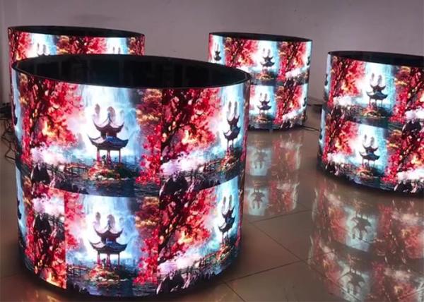 P4 Indoor Flexible Programmable Led Display Screen 240x120mm