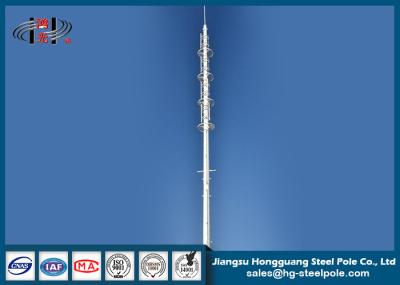 Torres Monopole afiladas/tubulares de Telecomminication para a transmissão do sinal