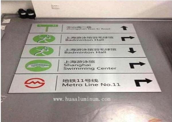External PE Coated Lightweight ACM Signage Panels Smooth Surface