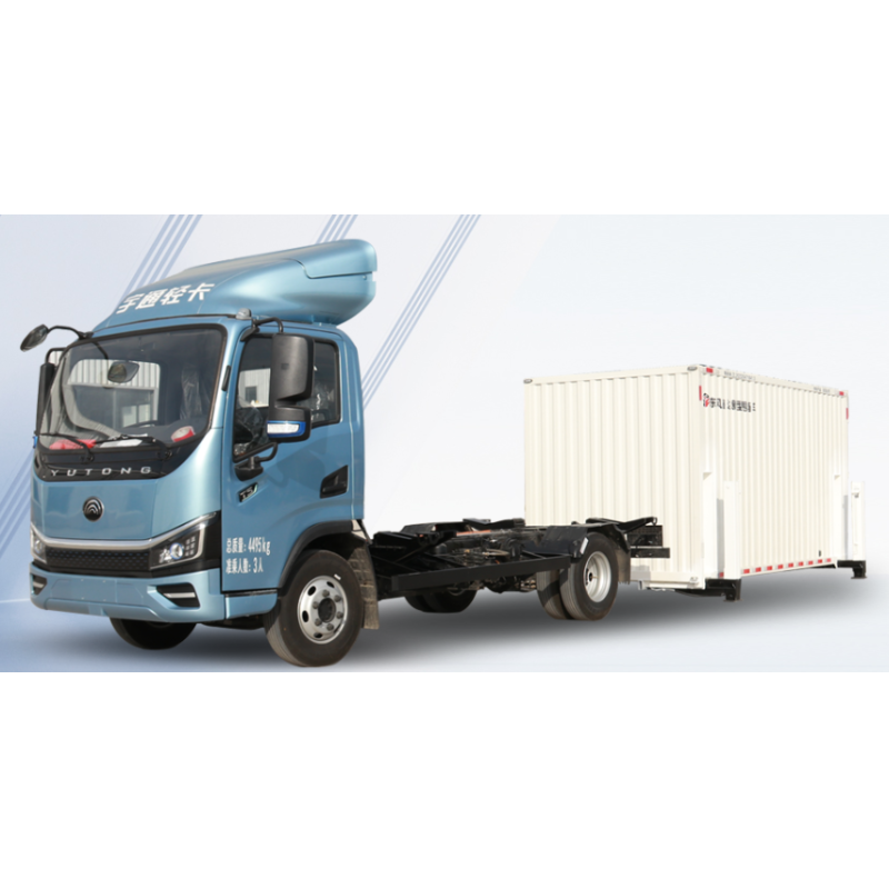 Electric Cargo Van Trucks For Urban Distribution 4*2 19cbm 45cbm 59cbm Detachable