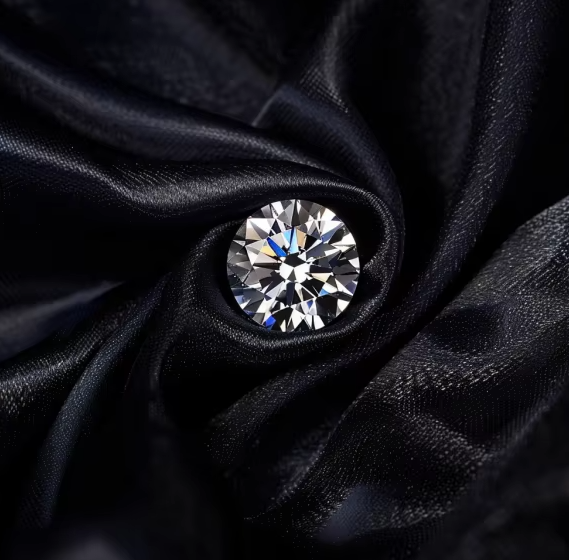 5mm-20mm VVS1 Белый круглый с отрезкой на ломкости Мойсанитовый камень