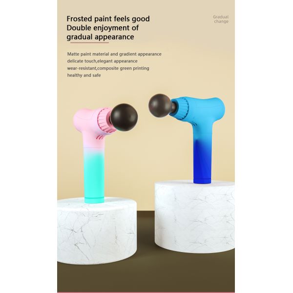 Перезаряжаемый беспроводной пистолет для глубокого массажа тканей 1200–2800 об/мин