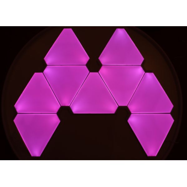 Splicing Modular Triangle LED Lights Intelligent RGB 240V