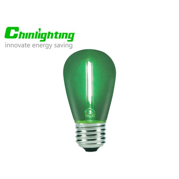 Blue Green Red Purple Filament Clear Glass Bulb LED Lights