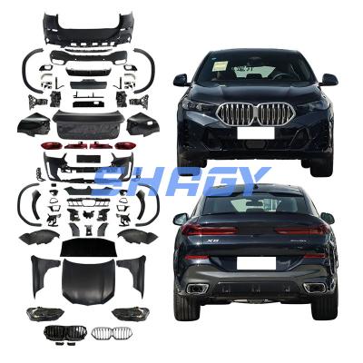 Body Kit Light For BMW X6 E71  08-14 To G06 LCI 24-IN M-TECH Genuine Car Body Parts