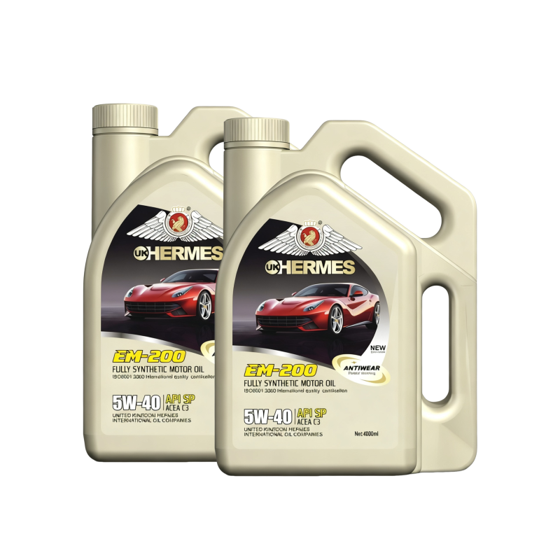 UKHERMES EM-200 5W40 Engine Oil API SP ACEA C3 Vehicle Motor Oil Oxidation Resistance