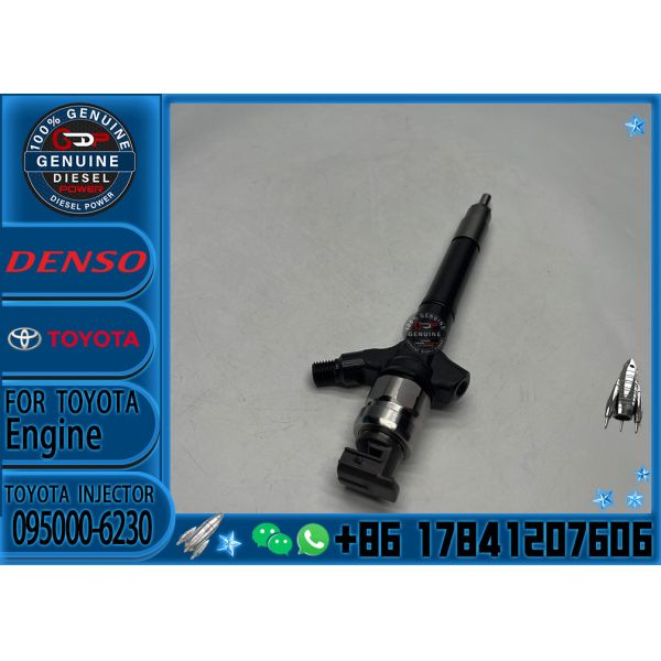 New Diesel Common Rail Fuel Injector 095000-6230 23670-09140 Fuel Injector For Toyota Rav4