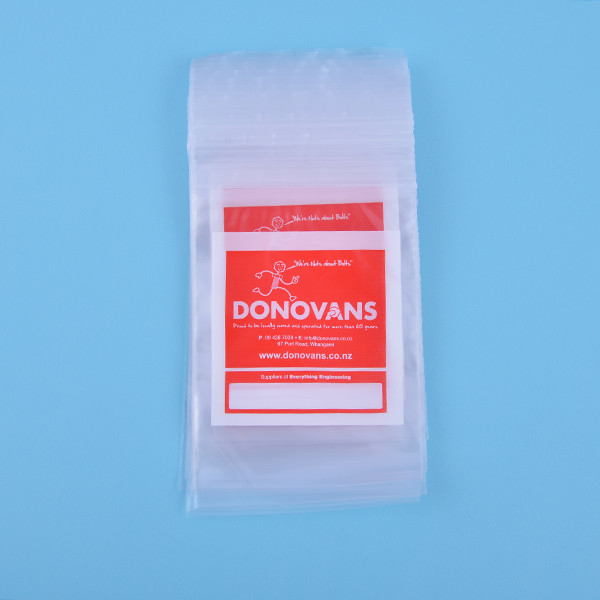 Airtight Antistatic Industrial Ziplock Bags For Electronics Simple Packaging