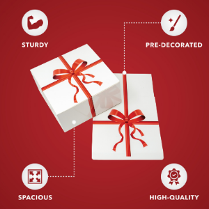 Magnetic Closure Gift Box With A Ribbon Lid For Birthdays, Bridesmaids Gifts, Christmas, Holidays, Wedding Gifts.