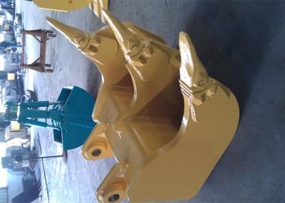 Cubeta resistente do ancinho da máquina escavadora de Hyundai R305 com os dentes da rocha do tigre