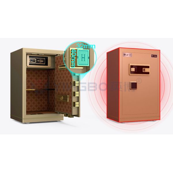 Solid Steel Smart Office Safe Box Biometric Digital Fingerprint Lock YB/N7-70