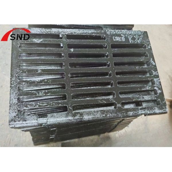 Square Shape Cast Iron Gully Cover with Painting Surface for Drain Away Water Load-Bearing Grade C250