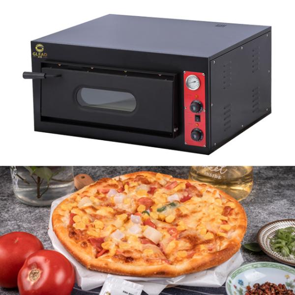 Forno de pizza de pão de aço inoxidável 4.2KW 1 camada 380V Equipamento de fabricação de pão comercial