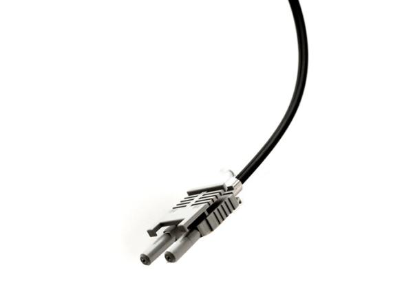 2M HFBR Plastic Fiber Optic Cable , Fiber Patch Cables For Versatile Link Terminations