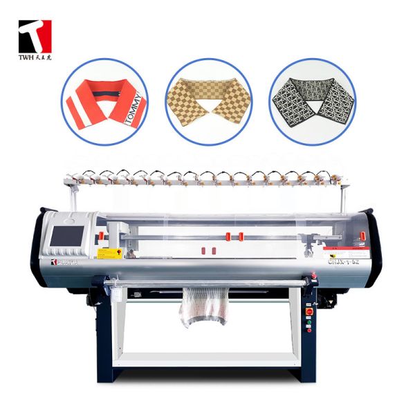 Custom Single System Collar Flat Knitting Machine 60 Inch 12G​