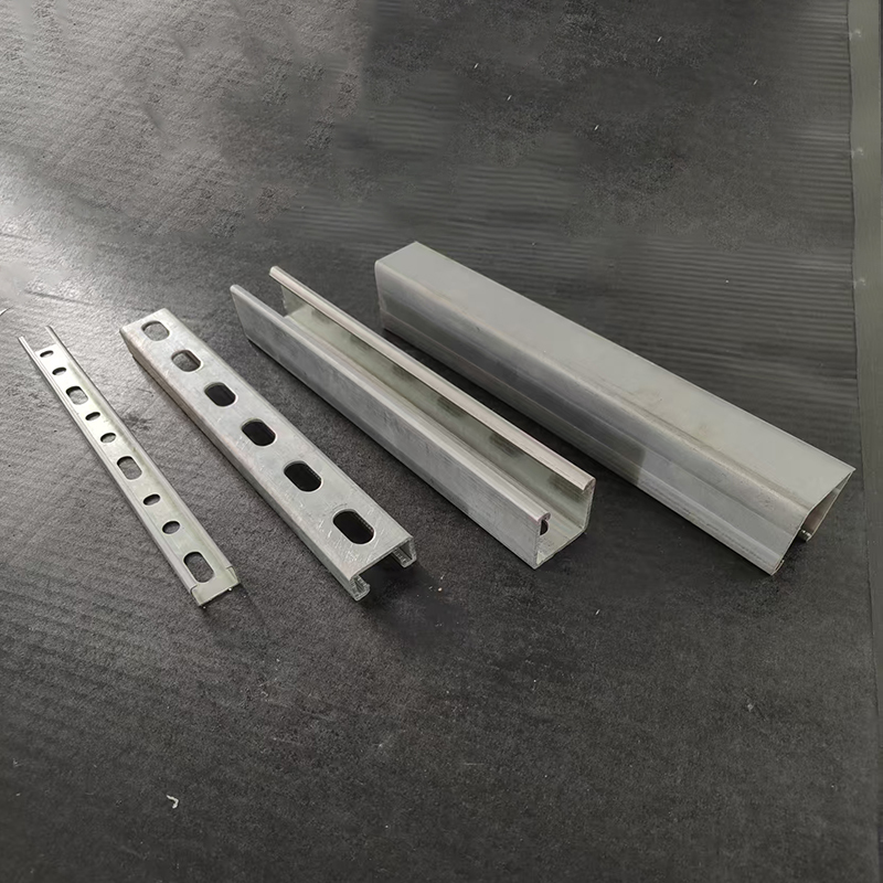 Pre Galvanized Unistrut Channel Flat Angle C Channel Steel Brackets 20x10 25x16 27x18