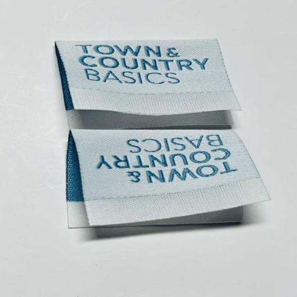 Personalised Sew On Woven Label Garment Clothing Labels 3000pcs