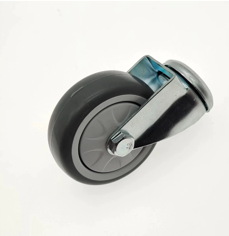 Industrial Trolley Casters with TPR Wheels & Ball Bearings – Top Plate Mounted Mobility Solution