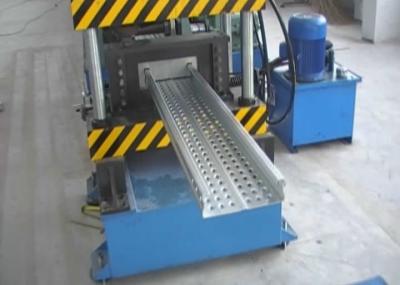 Ladder Type Perforated Cable Tray Roll Former 18 Stations