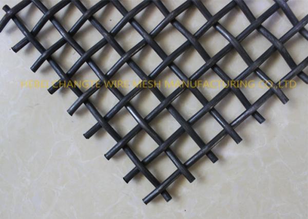 1.5x2M Crusher 65Mn Stainless Steel Pre Crimped Mesh Screen