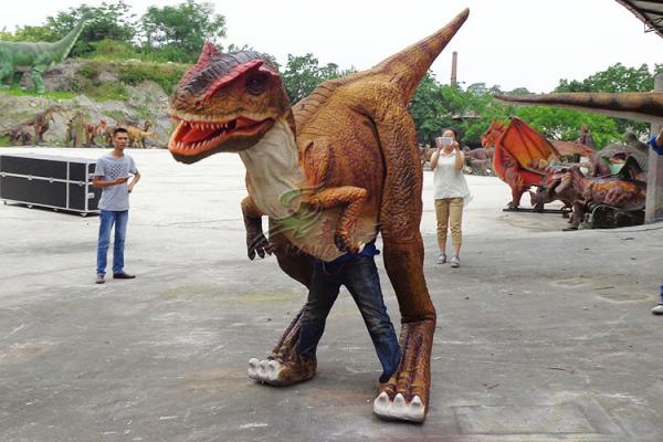 Real Looking Dinosaur Costume Water Resistant For Outdoor Playground