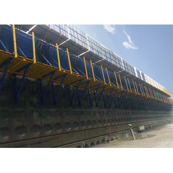High Load Bearing Climbing Formwork System For Dam And Bridge Abutment Construction