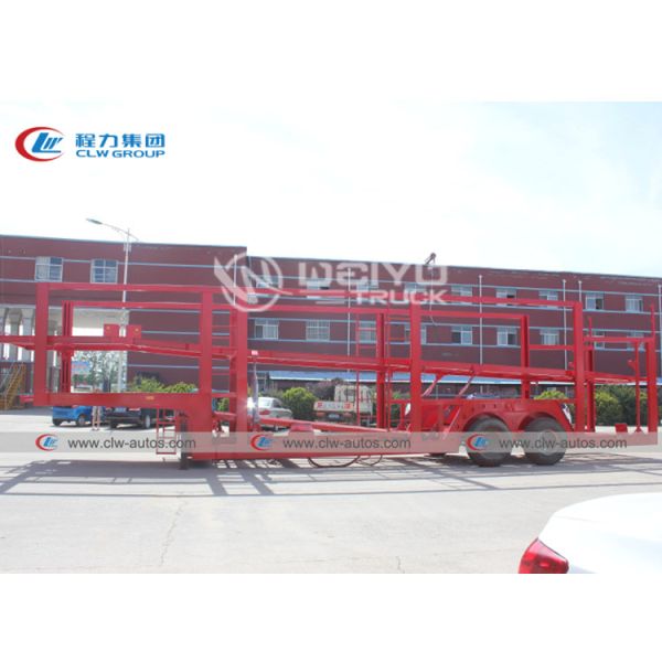 2 / 3 Axle Semi Truck Trailers For SUV Transport