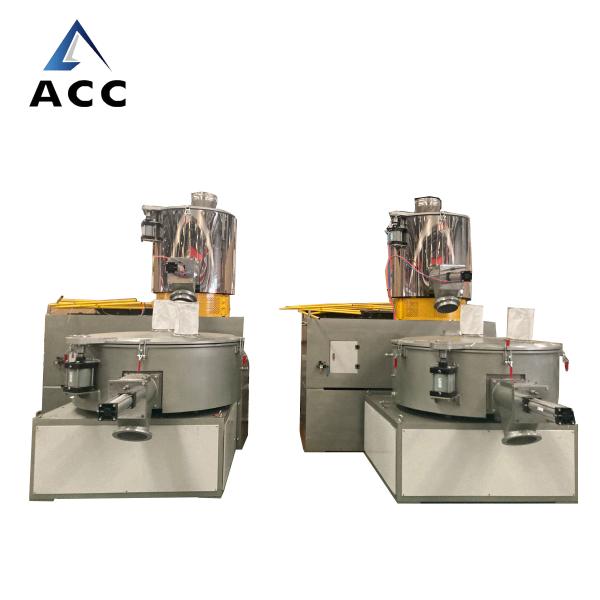 55kw Plastic Raw Material Mixing Machine Stsainless Steel 1000kg/H For PVC Resin