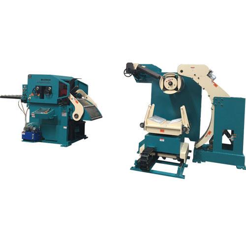 Pneumatic Decoiling And Straightening Machine For Aluminum Bronze Material Stamping , Pressing , Punching