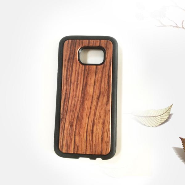 Soft TPU Samsung Wood Case Full Protective Design for Galaxy S7 Model