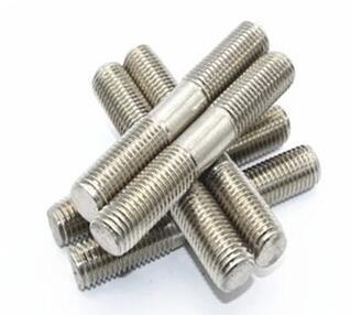 Stainless Steel Threaded Hex Head Bolt DIN939 Stud Bolt Zinc Plate Surface