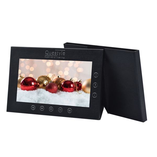 10 inch LCD video POS display, point of purchase video display for new product launch in retailer store advertising