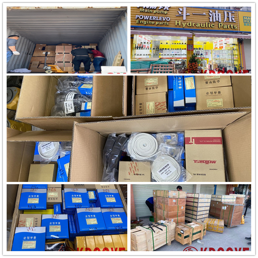 PC200-7 PC220-7 Части качающего двигателя для Komatsu блок клапан пластинки набор пластинки уплотнения комплект поршень центральной шрубы