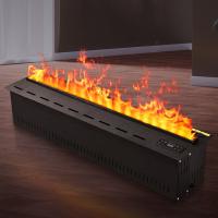 Atomização 3d Neblina Vapor de Água Chaminé Elétrico Luz LED a vapor Inteligente