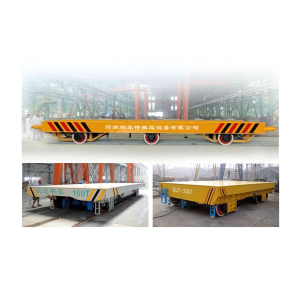190t Ladle Transfer Cart with Integrated Weighing and Automation Functions