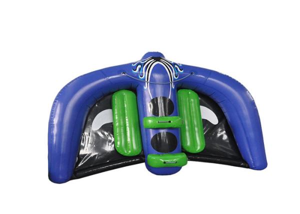 Sport Playground Blow Up Water Toys 0.9mm Thickness Heat Welding For Adults Kids