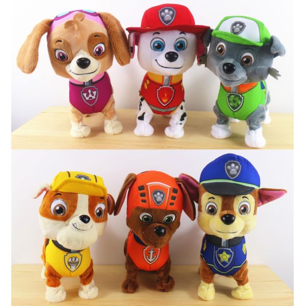 Fashion Cartoon Paw Patral Plush Stuffed Toys 20cm For Crane Vending Toy Machine
