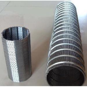 SS Wedge Wire Mesh Screen For Mining And Oilfield Screening Filtration