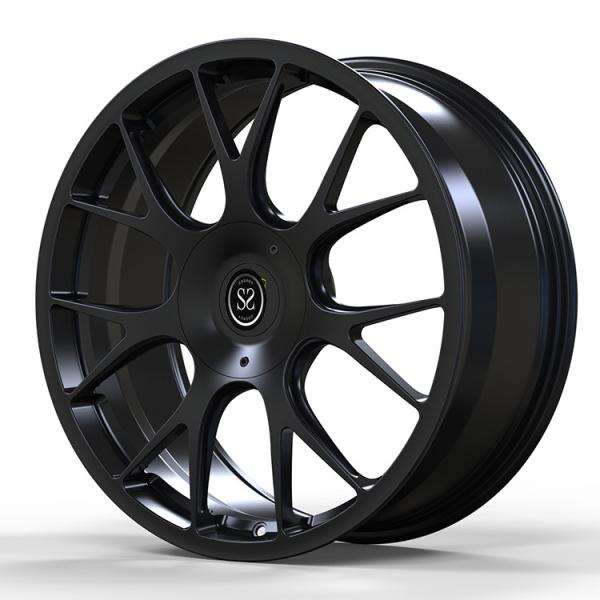 BMW X3M Competition 2020 year Custom Forged Rims 22X10 and 22x11 Satin Black