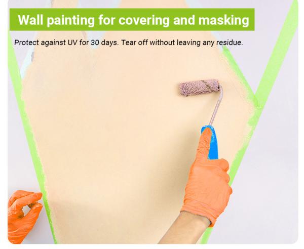 Car Painter Accessories Removal Lakban Automotive Masking UV Body Tape Auto High Temperature Repair Paint Tape