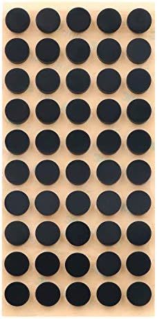 100 Pack Self-Adhesive Silicone Rubber Pads Furniture Protection for Kitchen Cabinets Desks EPDM Strip  Mold Available EVA