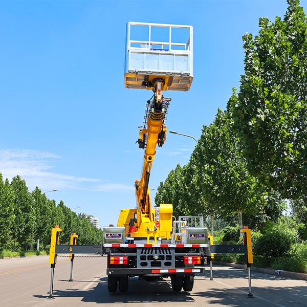 aerial work pick-up truck high altitude operation truck telescopic boom truck brand new for sale